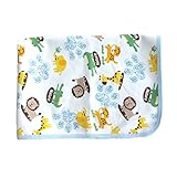 ベビー用 おむつ替えシート 防水 三層オムツ 40×60cm ブルー