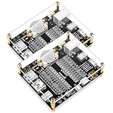 FORIOT USBコネクタアクリル保護基板付きデータラインテストボードデータライン充電テストボード Type C Micro Type A Type B対応 (2pcs)