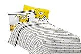Nickelodeon Sponge Bob Try Angle Microfiber Sheet Set, Twin [並行輸入品]