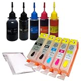 トリプル保証 キャノン 互換 詰め替えカートリッジ インク BCI-320 BCI-321 プリンタ PIXUS MP640 MP630 MP560 iP4700 他 対応 5色セット ベルカラー