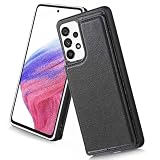 【Hbcnxny】ケース 手帳型 対応 Galaxy A53 5G/SC-53C/SCG15 スマホケース 耐衝撃 カードケース カード収納 手帳型ケース カバー オシャレ カード収納 背面（ブラック）サムスン ギャラクシーa53 5g galaxy a53 5g 黒