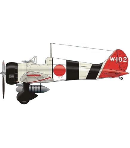 Amazon | ウィングジーキット 1/48 日本軍 九六式二号二型 艦上