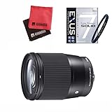 シグマ(SIGMA) 16mm F1.4 DC DN Contemporary マイクロフォーサーズ＆マルミ レンズ保護フィルター SOLID・ファイバークロス 3点セット