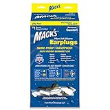 Macks Pillow Soft シリコン耳栓 200ペア NRR22 #1 透明