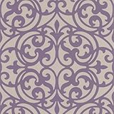 Decorline DL30627 Sonata Purple Ironwork Wallpaper, Purple by Decorline