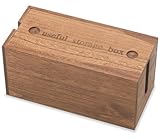 桐ケーブルボックス ミニ ブラウン 桐天然木 日本製 IW-0012