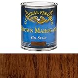 General Finishes BP Gel Stain, 1 pint, Brown Mahogany [並行輸入品]