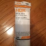 9フィートX 12 ft。0.7ミルドロップ布