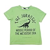 【SiShuNon/FARM】ジュラシックTシャツ ファーム キッズ ジュラシック 恐竜 ブラキオサウルス 半袖Tシャツ 100 8 グリーン