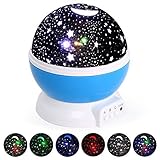 スタープロジェクター ライト 星空ライト プラネタリウム 子供用　★天井一面に満天の星空が広がる★結婚式、学園祭などの場合に装飾として最適 プラネタリウム 家庭用 誕生日プレゼントにぴったり (ブルー
