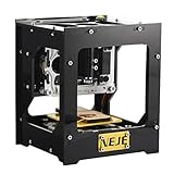 NEJE ミニ レーザー彫刻機DK-8-Pro-3 卓上小型 300mW USB対応 レーザープリンタ ブラック