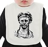 Bust Of Sad Claudius ネクタイを有する有機ビブ Medium