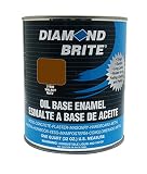 Diamond Brite Paint 1ガロン オイルベース 多目的エナメルペイント ホワイト 1クォート 31600-4 1