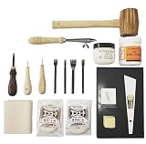10cube Leathermart レザークラフト 工具セット 18点コンプリートキット 【日本製】