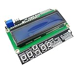 KKHMF Duemilanove UNO MEGA2560 MEGA1280 キーパッド シールド LCD 1602 Arduino用