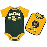 Baylor Bears Infant Dribble Onesie and Bib Set by Colosseum グリーン
