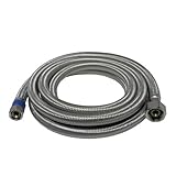 LASCO 10 – 0197編組ステンレス鋼線に3 / 8インチメス圧縮と1 / 2インチ鉄パイプ