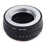 Pixco ティルトアダプタ マウントM42 レンズ- Sony NEX E マウントカメラ対応 チルト【M42-NEX 】ティルト撮影用