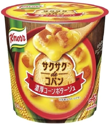 Amazon.co.jp: クノール スープDELI サクサクパン入り 北海道コーン