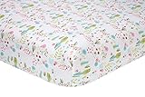 Sadie & Scout Little Meadow Crib Sheet, Wildflowers by Sadie & Scout