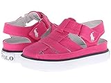 (ポロラルフローレン) Polo Ralph Lauren キッズサンダル・靴 Sander Fisherman II (Toddler) Active Pink Canvas 7 Toddler 1