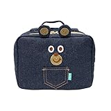 ワンダフルパック　マルチポーチ　デニムベア