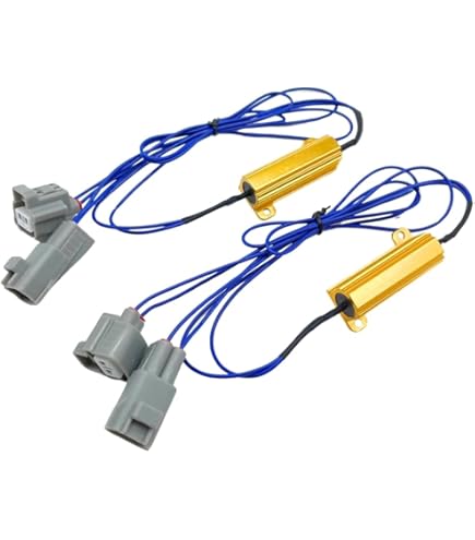 Amazon | ハイフラ抵抗付き ウインカーリレーハーネス 【50W/4Ω】 左右