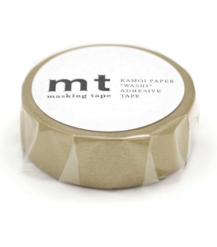 マークスマスキングテープ　茶、ゴールドまとめ売り　22点 Amazon | マークス マスキングテープ ベーシック マステ ゴールド 無地