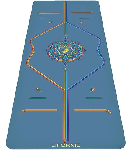 Amazon | Liforme XLヨガマット – 無料のヨガバッグ付属 - 特許取得