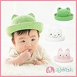 【ER1158G2】耳付き帽子 アニマル (42 ｃｍ, 緑)