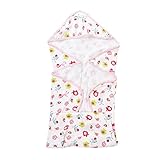 ベビー　おくるみ　バスタオル　ガーゼタオル　フード付き　新生児　赤ちゃん　用品　ブランケット　コットン　お風呂用　可愛い　動物プリント