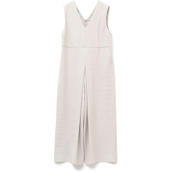 【美咲】NKJ 2025SS]WORK JUMPSUITS MSK Womens Straight Neck Short Sleeve Jumpsuit, Color: Navy