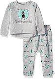 Rosie Pope Baby Totally Smoochable 2 Piece Set Heather Gray 12 Months [並行輸入品]