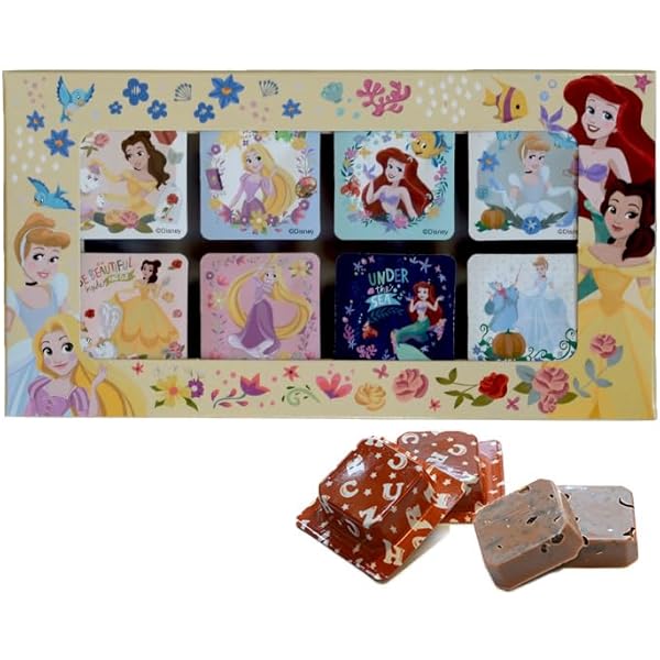 Disney - チョコ様、専用 Amazon.co.jp: ディズニープリンセス クランチレートチョコ