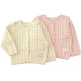 coeur a coeur (クーラクール) カーディガン (70～100cm) キムラタンの子供服 (44410-184) ピンク 90