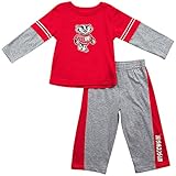 Wisconsin Badgers Layeredシャツとパンツセット