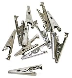 Bulk Package of Toothed Spring Alligator Clips for Crafting, Floral Arranging, and More- 10 Packages
