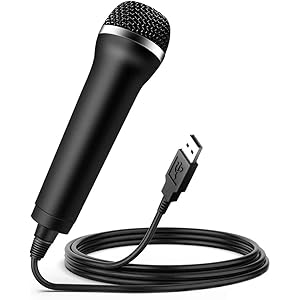 【2020年最新版】MAXKU USB 有線マイク、 ハンドヘルド 有線マイク PC(MICゲーム)、PS2 / PS3 / PS4 / WII / XBOX360 / XBOX ONE (singstar/ROCKBAND用)