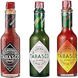 タバスコ スコーピオンソース・ハラペーニョソース・ハバネロソース 瓶 60ml 各1本　3本セット