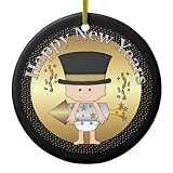 Zazzle New Years Eve Babyオーナメント追加日付 Circle 142a04d4-7174-ad9e-59db-fac5ac292d3d