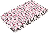 Elephants Pink/Grey pink mini elephants Changing Pad Cover