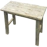 天然木製 ホワイトスツール型花台(フラワースタンド) Mサイズ1台 60cm*52cm*25cm プランターラック YT-6052