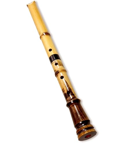 Amazon.co.jp: 2尺1寸尺八 容山作 銀三線 藤巻き 二分割 : 楽器・音響機器