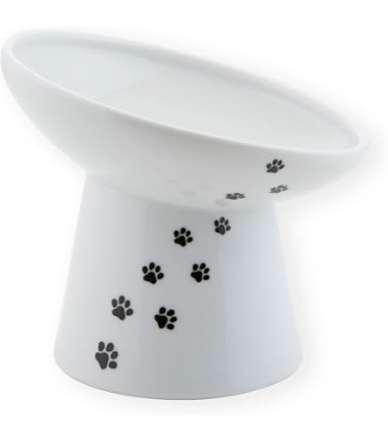 Amazon | 猫壱 犬用 脚付フードボウル 斜めタイプ 電子レンジ&食器洗浄