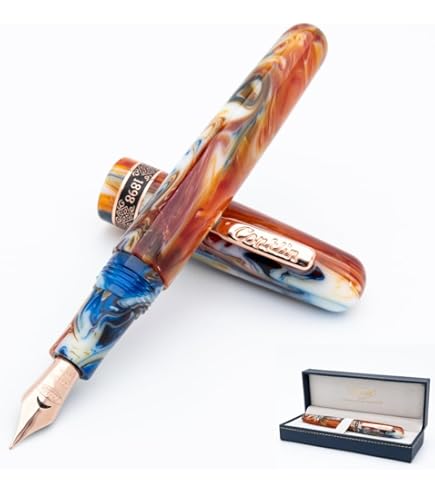 Amazon | Conklin Mark Twain 三日月フィラー 万年筆 ヴィンテージ