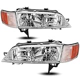 AUTOSAVER88 ヘッドライトアセンブリ ホンダアコード 1994 1995 1996 1997 ドライバー&助手席側