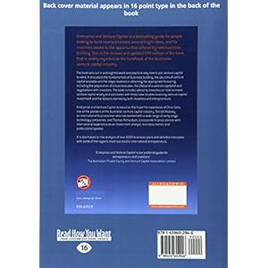 Enterprise and Venture Capital: A Business Builders' and Investors' Handbook (Large Print 16pt)