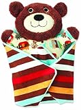 Zutano Swaddle Blanket, Bear by Nat and Jules