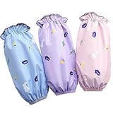 LOVART'S BEAUTY 袖カバー アームカバー 撥水加工 汚れ防止 ウサギ柄 29×17cm 【3対セット】