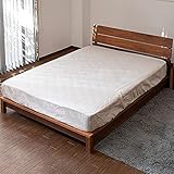 ボックスシーツ ファミリー220 麻100% フレンチリネン サニーリネン 220×200×30cm (ホワイト)